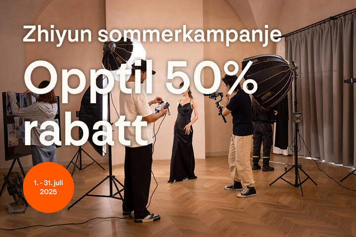 Zhiyun sommerkampanje